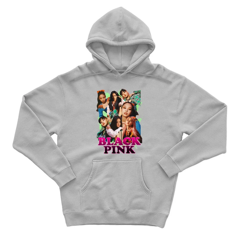 BLACKPINK Music Group Collage Male Pullover Hoodie