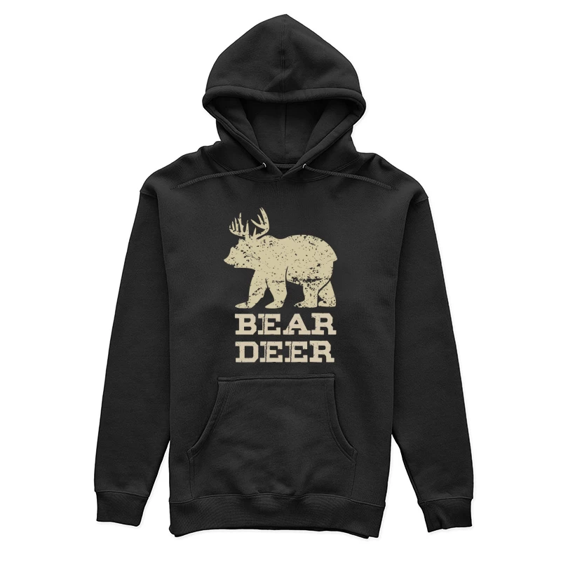 Créature Mythique Ours Cerf Femme Sweat à capuche
