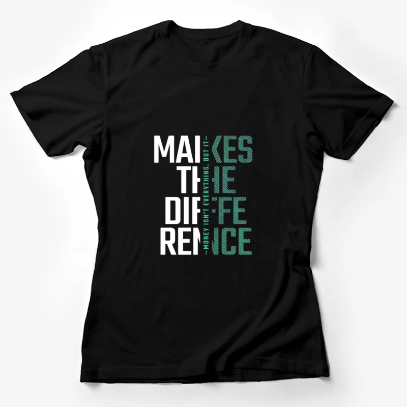 Motivationszitat über Veränderung Damen T-Shirt