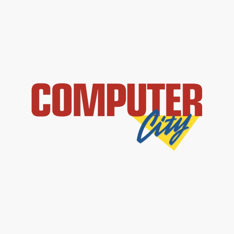 Computer City Cotton Tote Bag