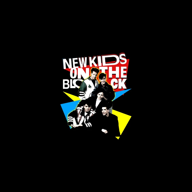 New Kids On The Block Retro Album Art Design iPhone Case