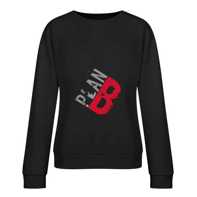 Creative Vintage Logo Design Female Pullover Sweatshirt