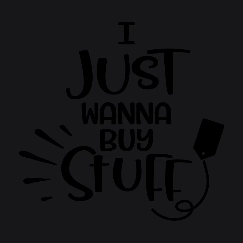 Motivational Shopping Quote Homme Sweat à capuche