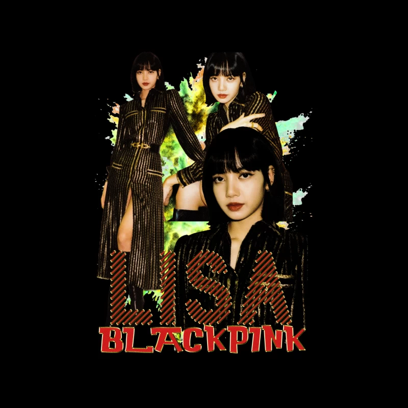 Lisa from BLACKPINK in Fashionable Attire Mouse Pad