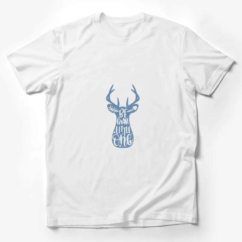 Design de cerf avec texte inspirant Homme T-Shirt