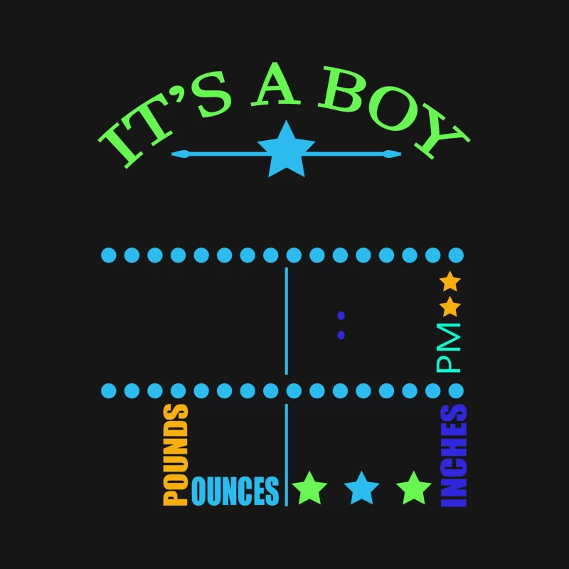 Faire-part de Naissance - C’est un Garçon Femme T-Shirt
