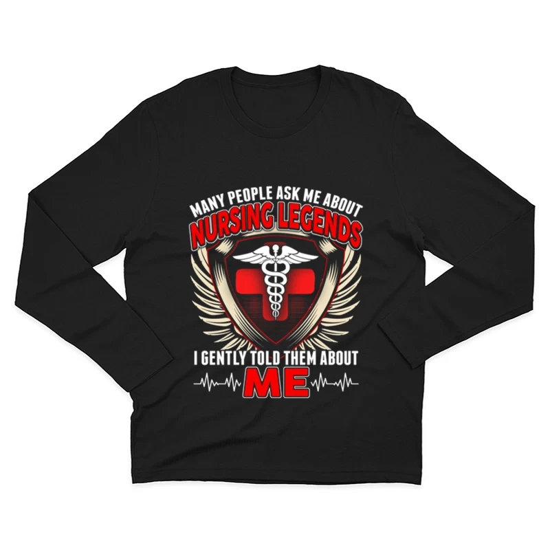 Légendes de l'infirmerie: Un hommage personnel Homme Manches Longues T-Shirt