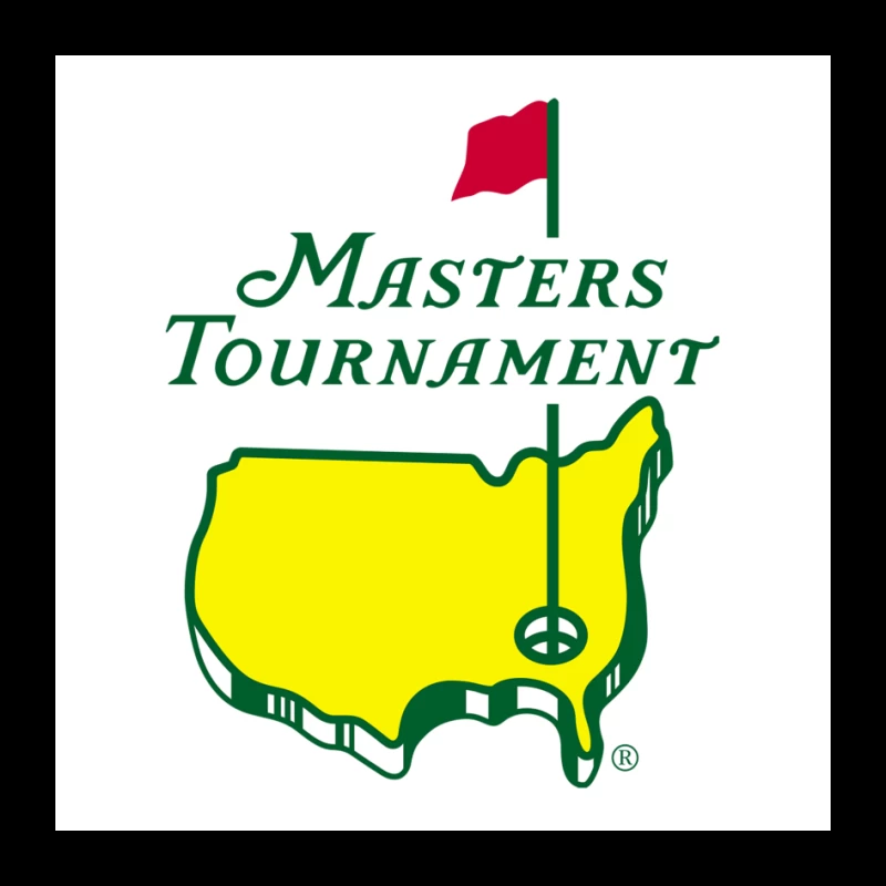 The Masters Tournament Official Logo - Augusta National Golf Championship Pin