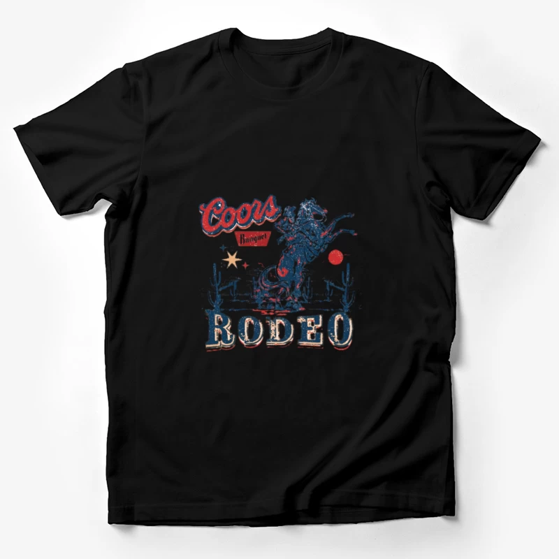 Design Coors Rodeo avec Cowboy et Cheval Homme T-Shirt