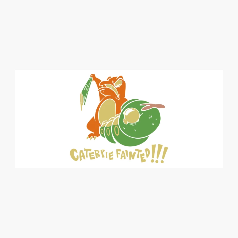 Caterpie Fainted!!! Coffee Mug