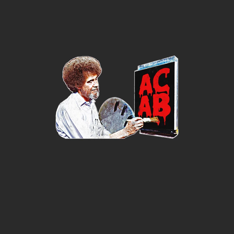 Bob Ross ACAB Meme Baseball Cap