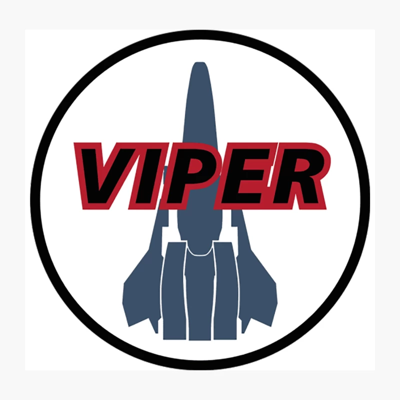 Viper - Battlestar Galactica Throw Pillow