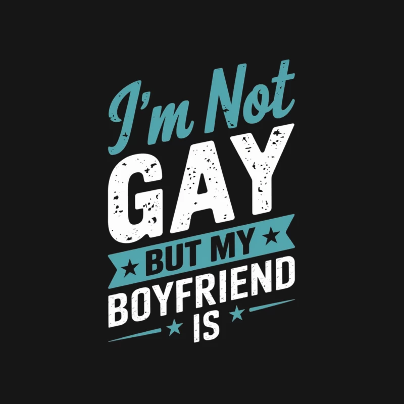 Motivational Typography Quote in Turquoise Graphic Design Male T-Shirt