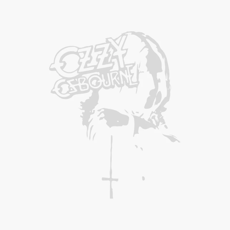 Ozzy Osbourne Prayer Black Sabbath Cotton Tote Bag