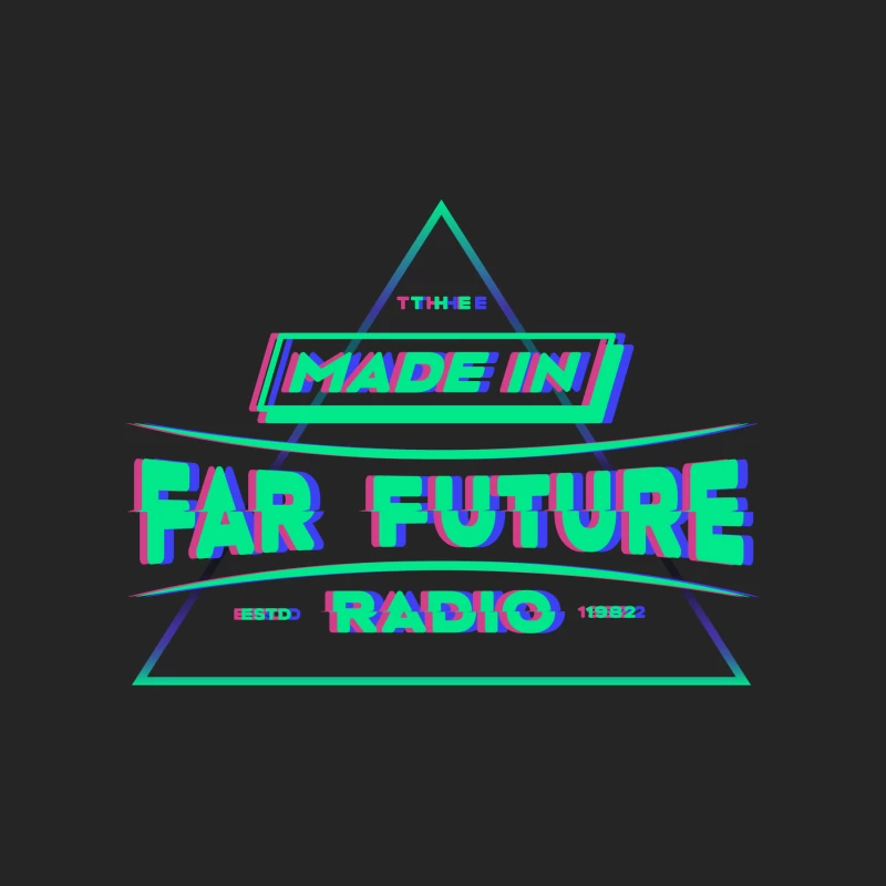 Made in Far Future Radio Logo Herren Pullover Sweatshirt