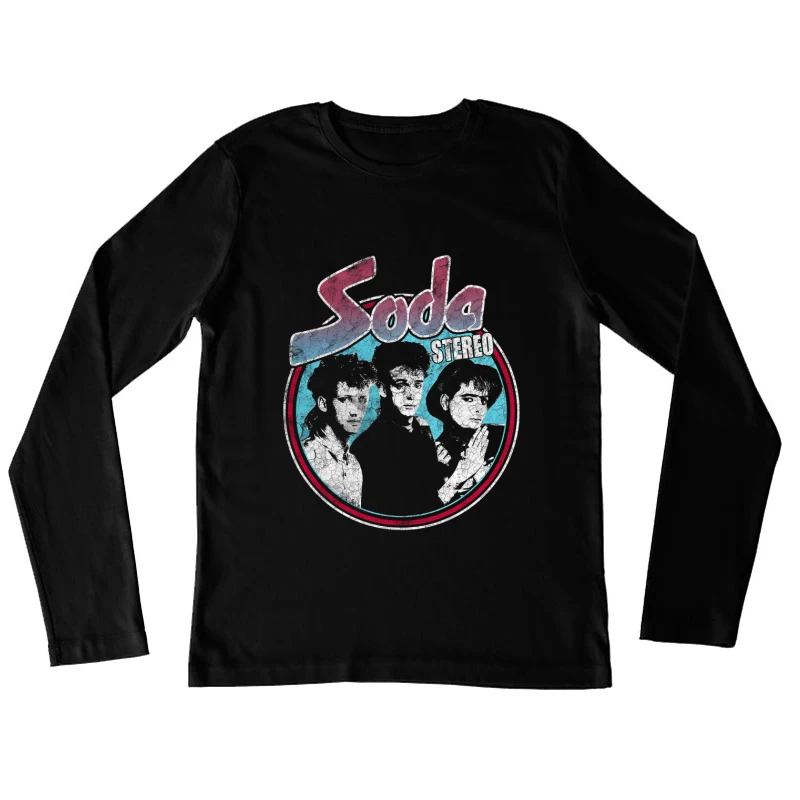 Soda Stereo Vintage Female Long Sleeve T-Shirt