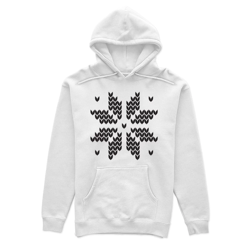 Motif géométrique en chevrons Femme Sweat à capuche