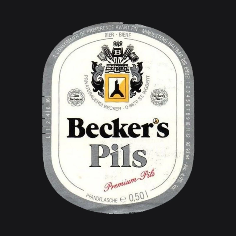 Becker's Beer Female Pullover Hoodie