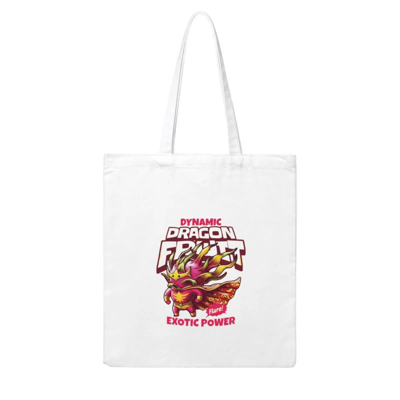 Dynamic Dragon Warrior: Exotic Power Gaming Character Design Cotton Tote Bag