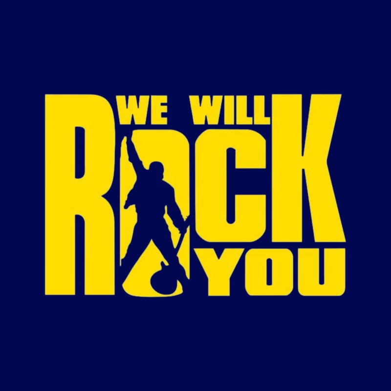 Iconic Rock Anthem Mouse Pad