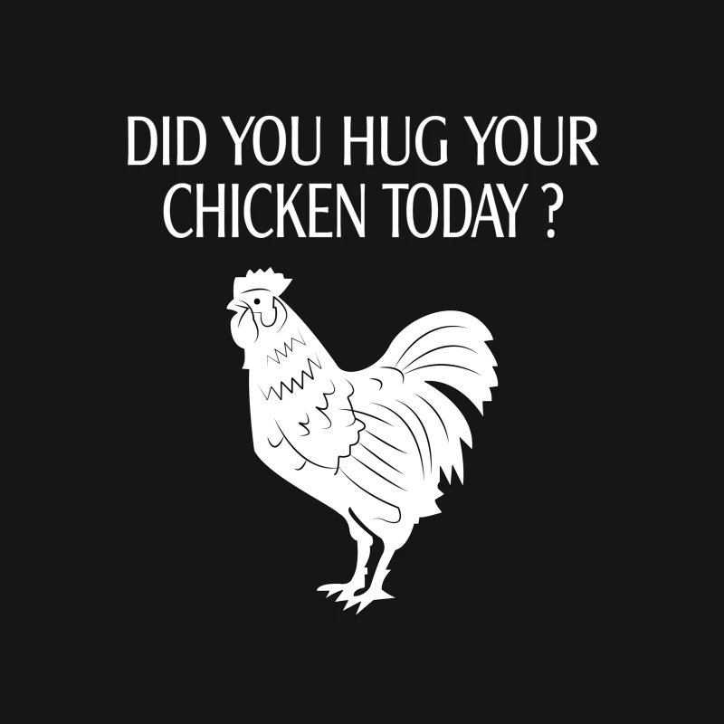 Humour et Affection pour les Poulets Femme T-Shirt