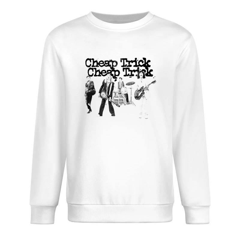 Cheap Trick Vintage Male Pullover Sweatshirt