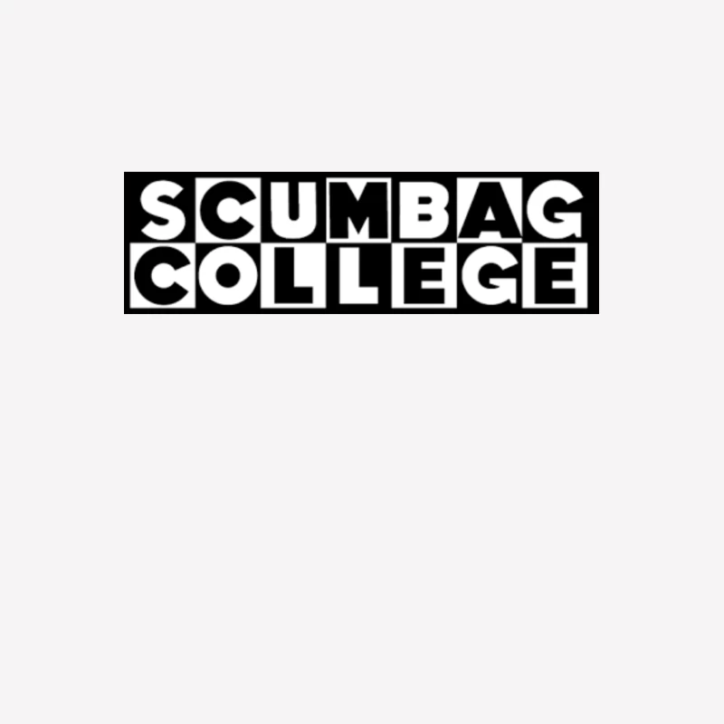Scumbag College Male T-Shirt