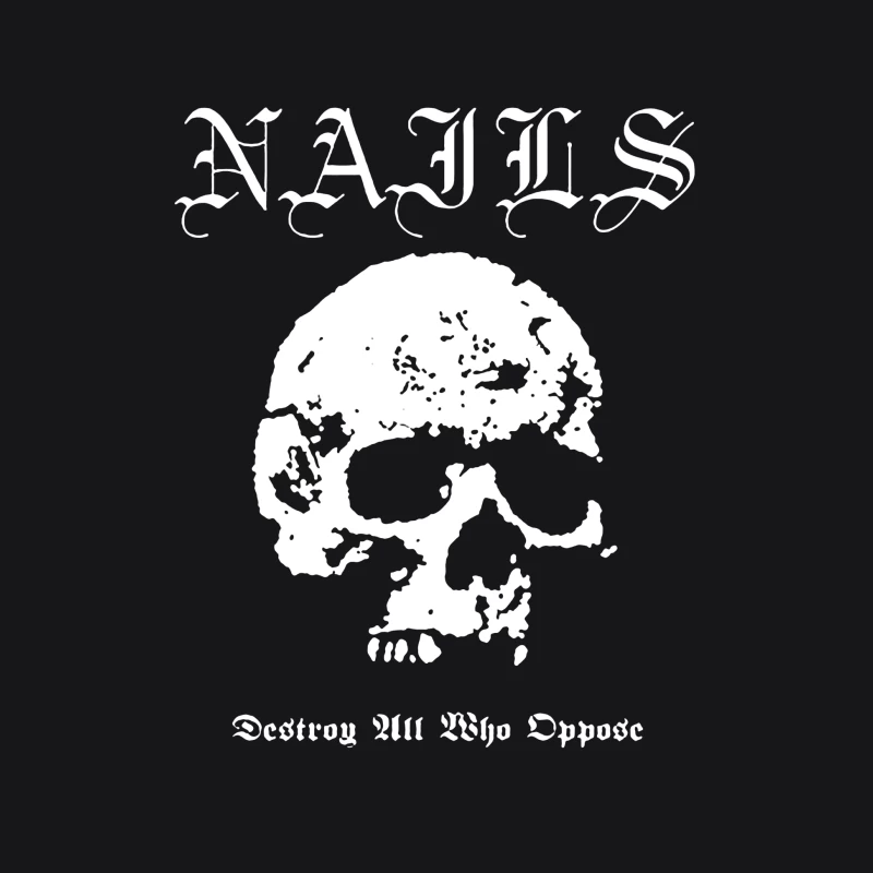 Nails Destroy All Who Opose Female Pullover Hoodie