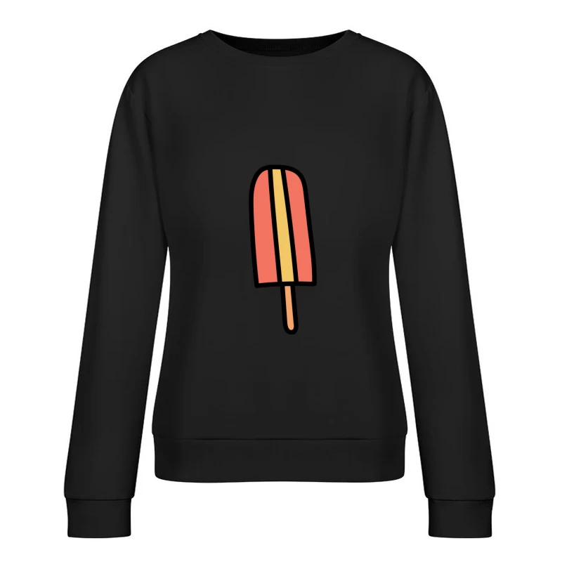 Illustration de glace à l'eau colorée Femme Sweat-shirt à enfiler