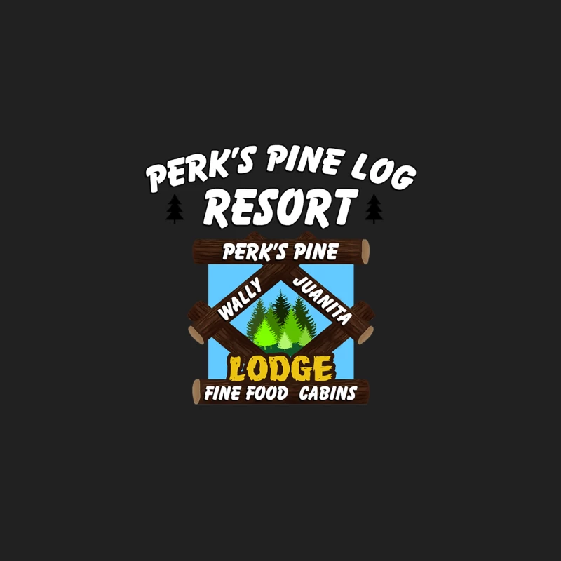 Perk_s Pine Log Resort from The Great Outdoors Bucket Hat