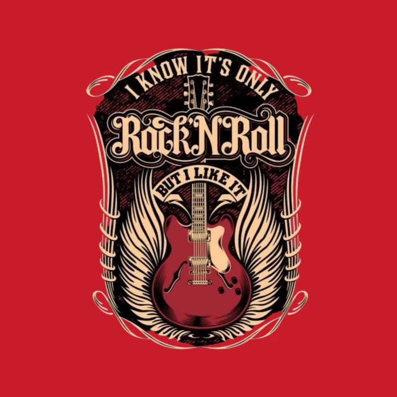 Rock and Roll Art Female Pullover Hoodie