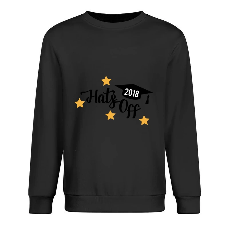 Félicitations pour la diplômation 2018 Homme Sweat-shirt à enfiler