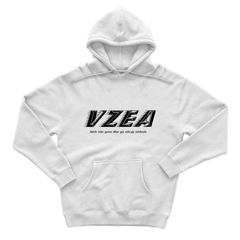 VZEA Design mit Slogan Herren Pullover Hoodie