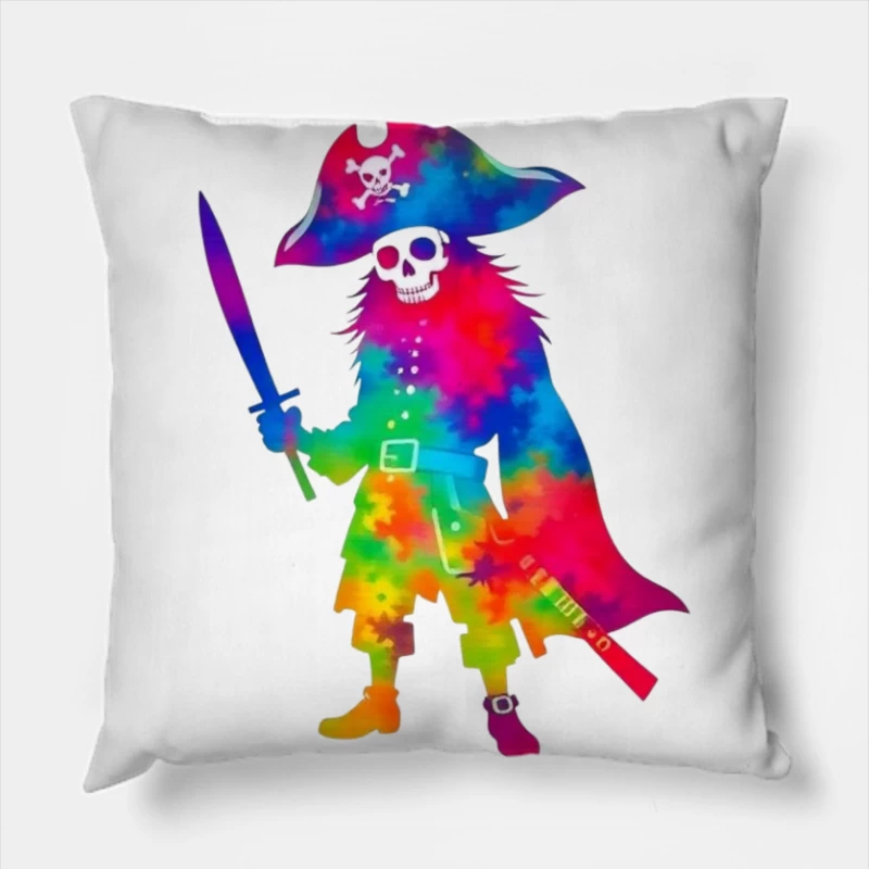 The pirates Throw Pillow