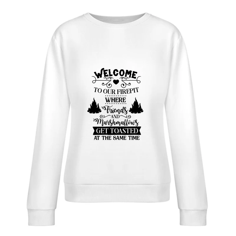 Design du pain grillé Femme Sweat-shirt à enfiler