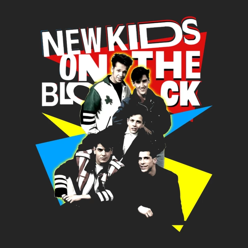 New Kids On The Block Retro Album Art Design Male Pullover Sweatshirt