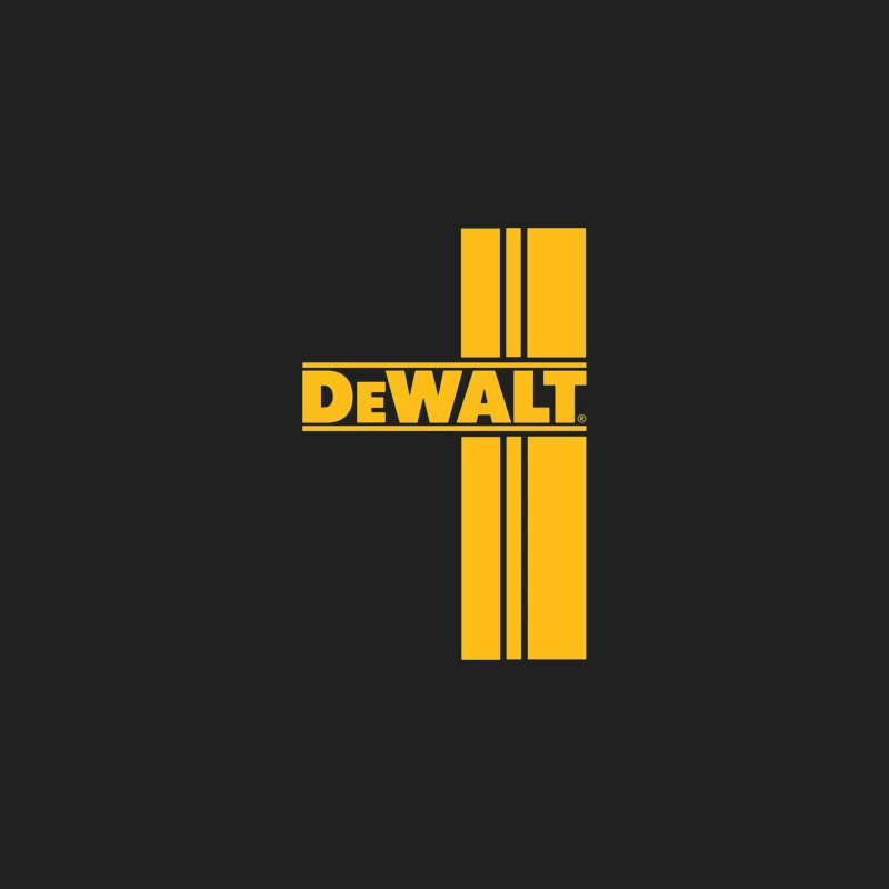 DeWalt Power Tools Brand Logo in Yellow Bucket Hat