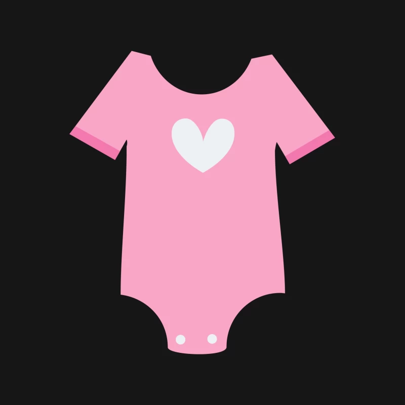 Body rose avec cœur Femme T-Shirt