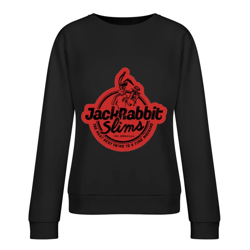 Jack Rabbit Slim's retro Red Female Pullover Sweatshirt