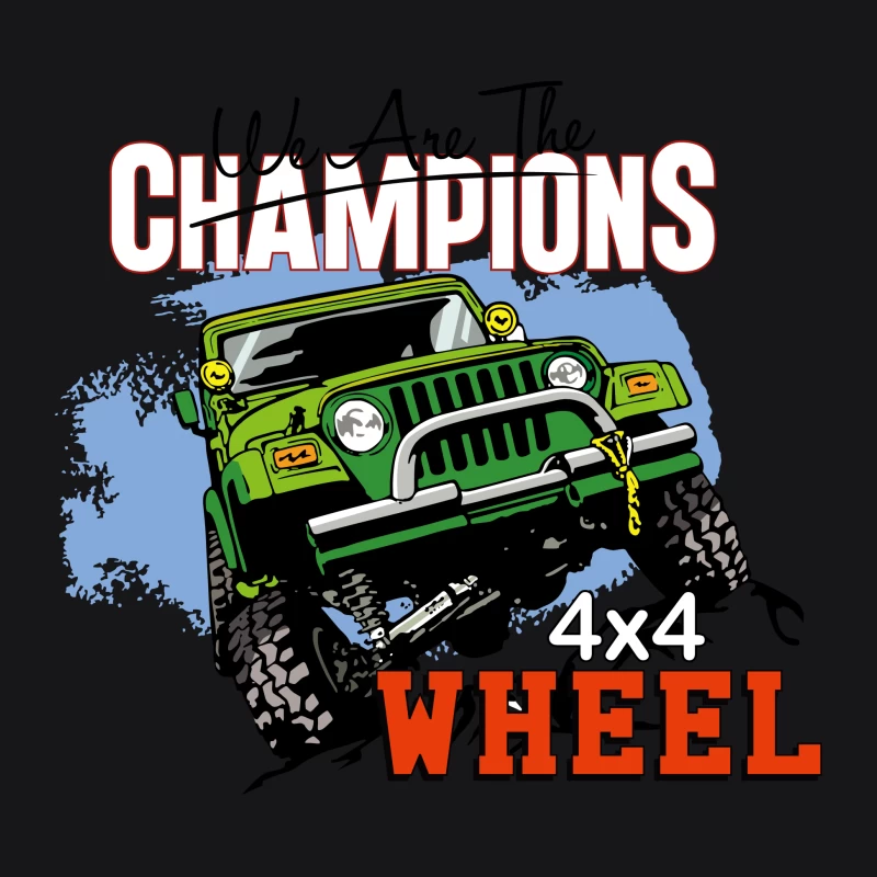 Geländeabenteuer mit 4x4 Fahrzeug Herren Pullover Hoodie