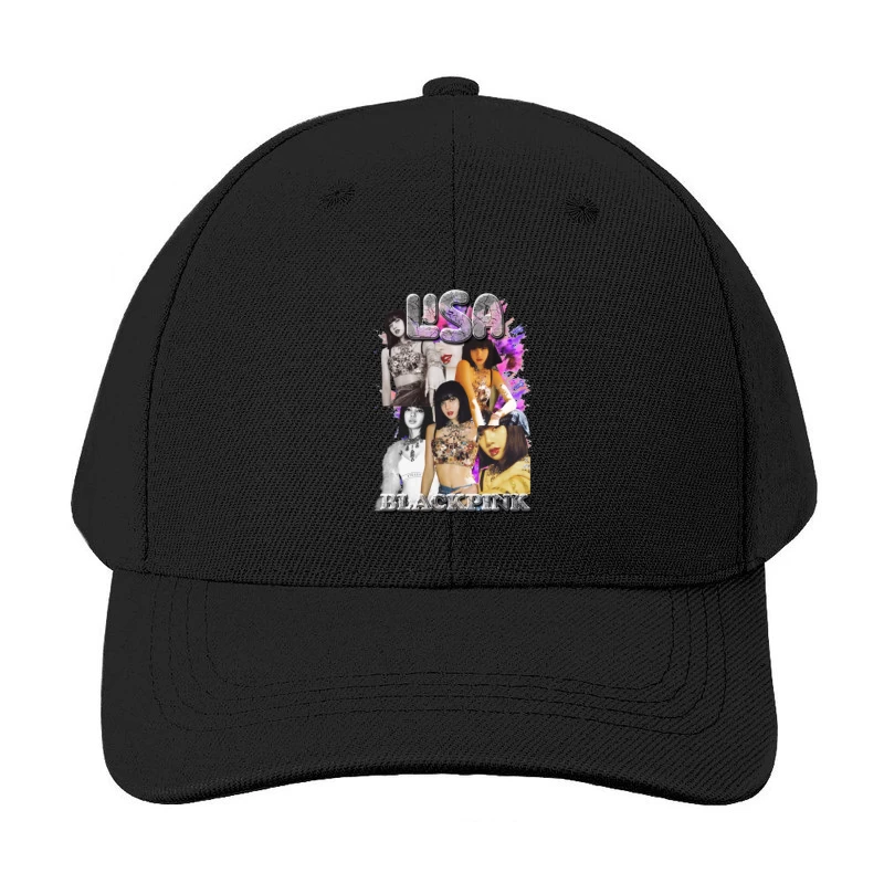 Lisa from BLACKPINK Collage Baseball Cap