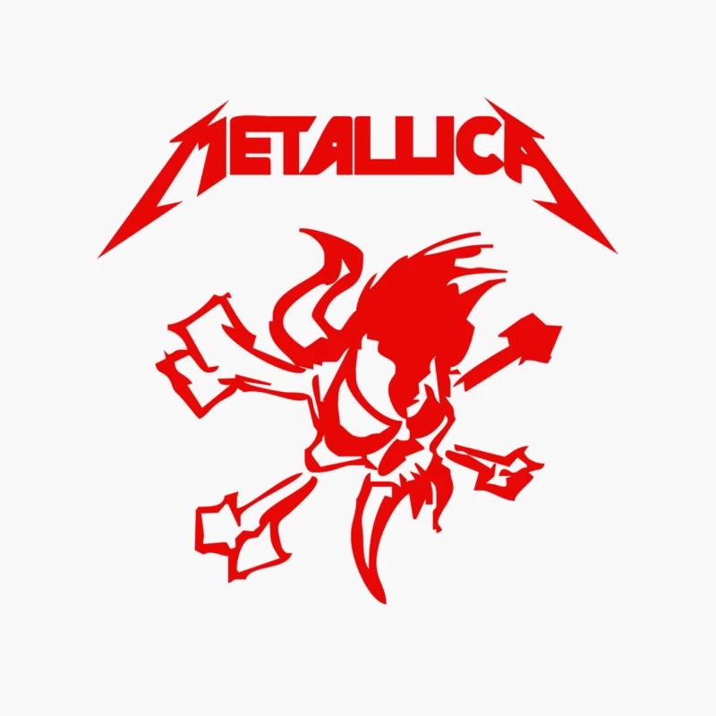 uomo METALLICA Heavy Metal rock MUSICA Cotton Tote Bag