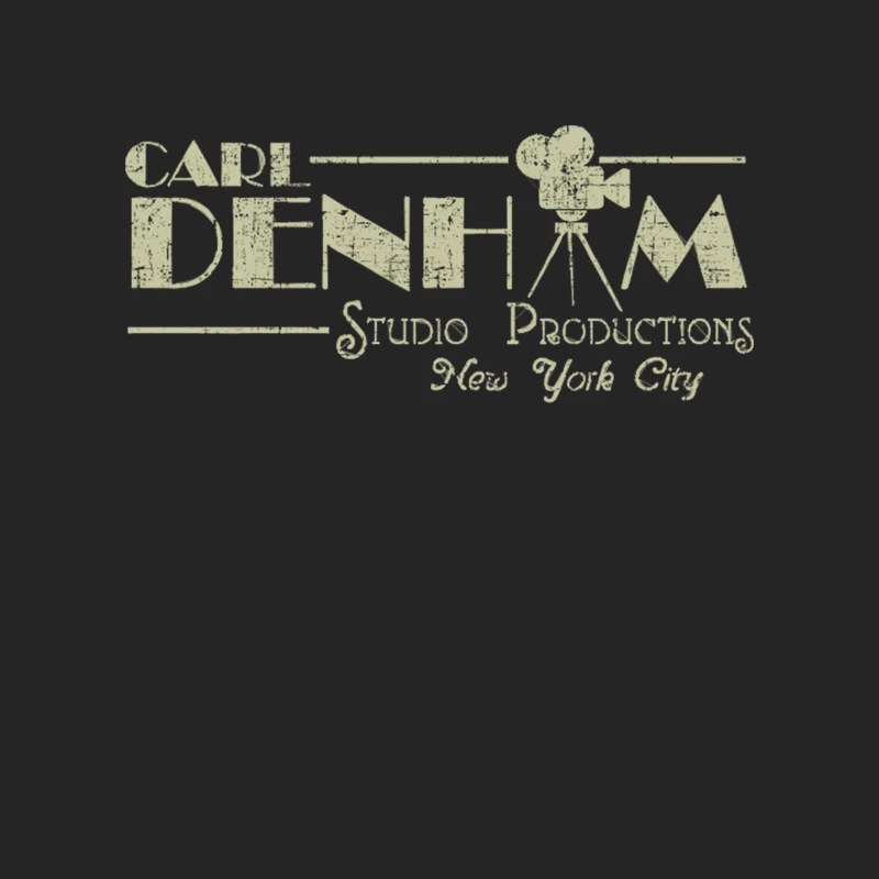 Carl Denham Productions, distressed Male Pullover Sweatshirt
