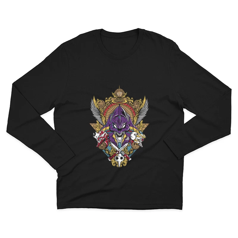 Fantasy Anime Character Illustration Male Long Sleeve T-Shirt