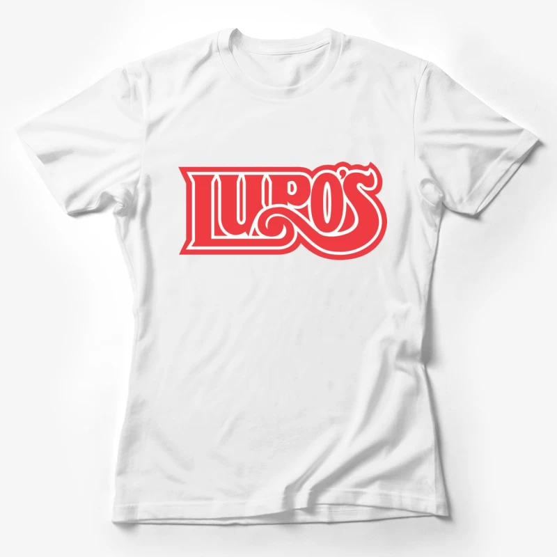 Lupo's spiedies logo Female T-Shirt