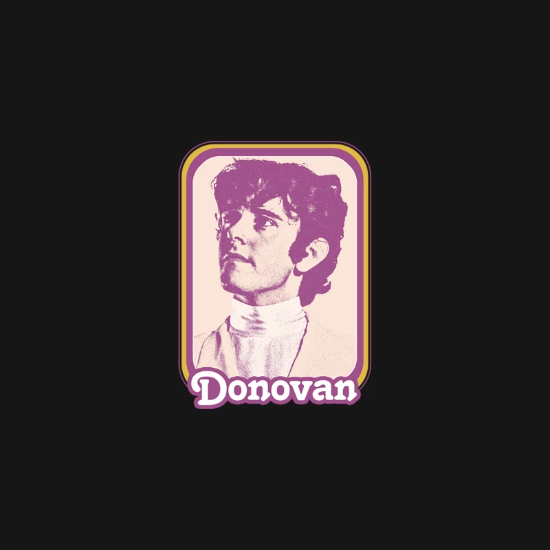Donovan  1960s Folk Music Fan Desk Mat