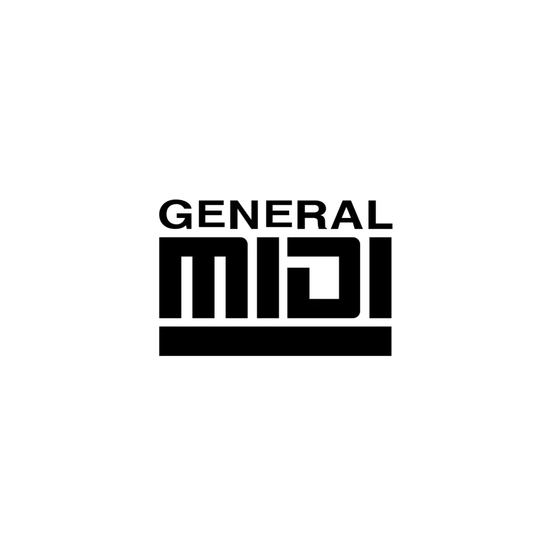 General MIDI Digital Audio Technology Logo Coffee Mug