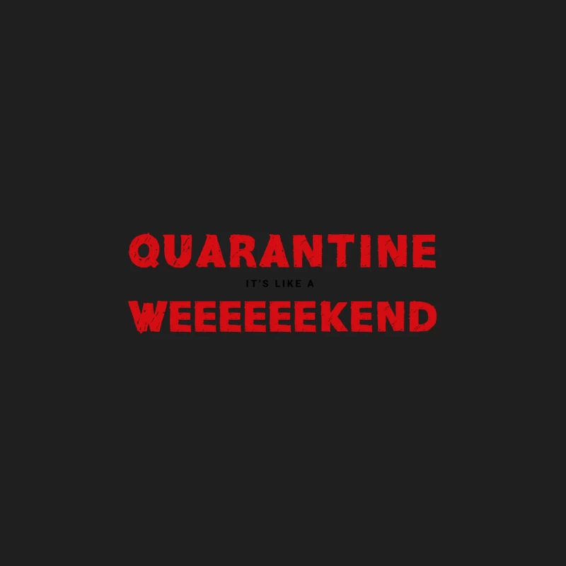 Week-end de quarantaine amusant Homme Débardeur
