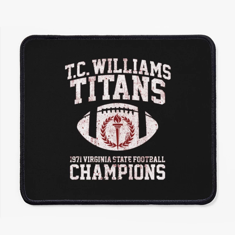 T.C. Williams Titans 1971 Football Mouse Pad