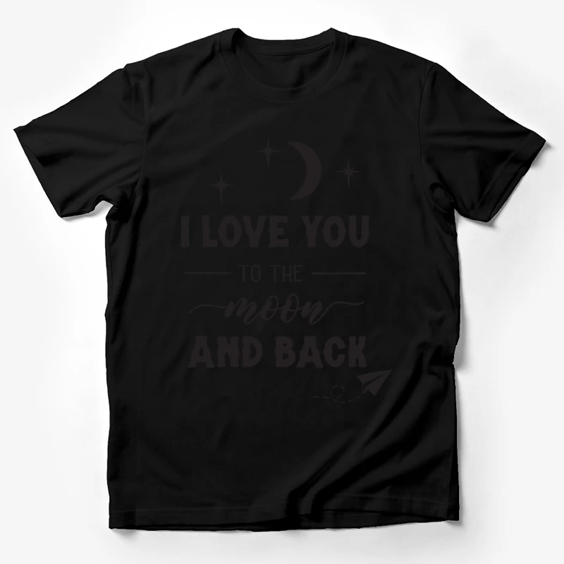 Amour jusqu'à la lune et retour Homme T-Shirt